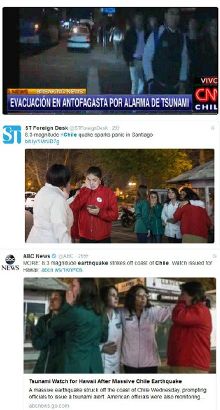 智利发生8.3级地震图