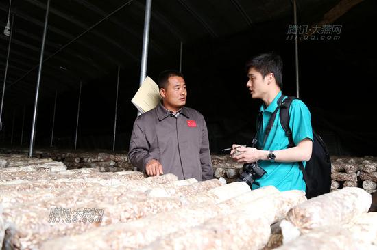 阜平县南栗园铺村建立了现代食用菌产业基地，采取产业带动农户的发展格局，今后将惠及1000户居民，预计家庭纯收入9万元左右。腾讯大燕网 寇家祥 摄